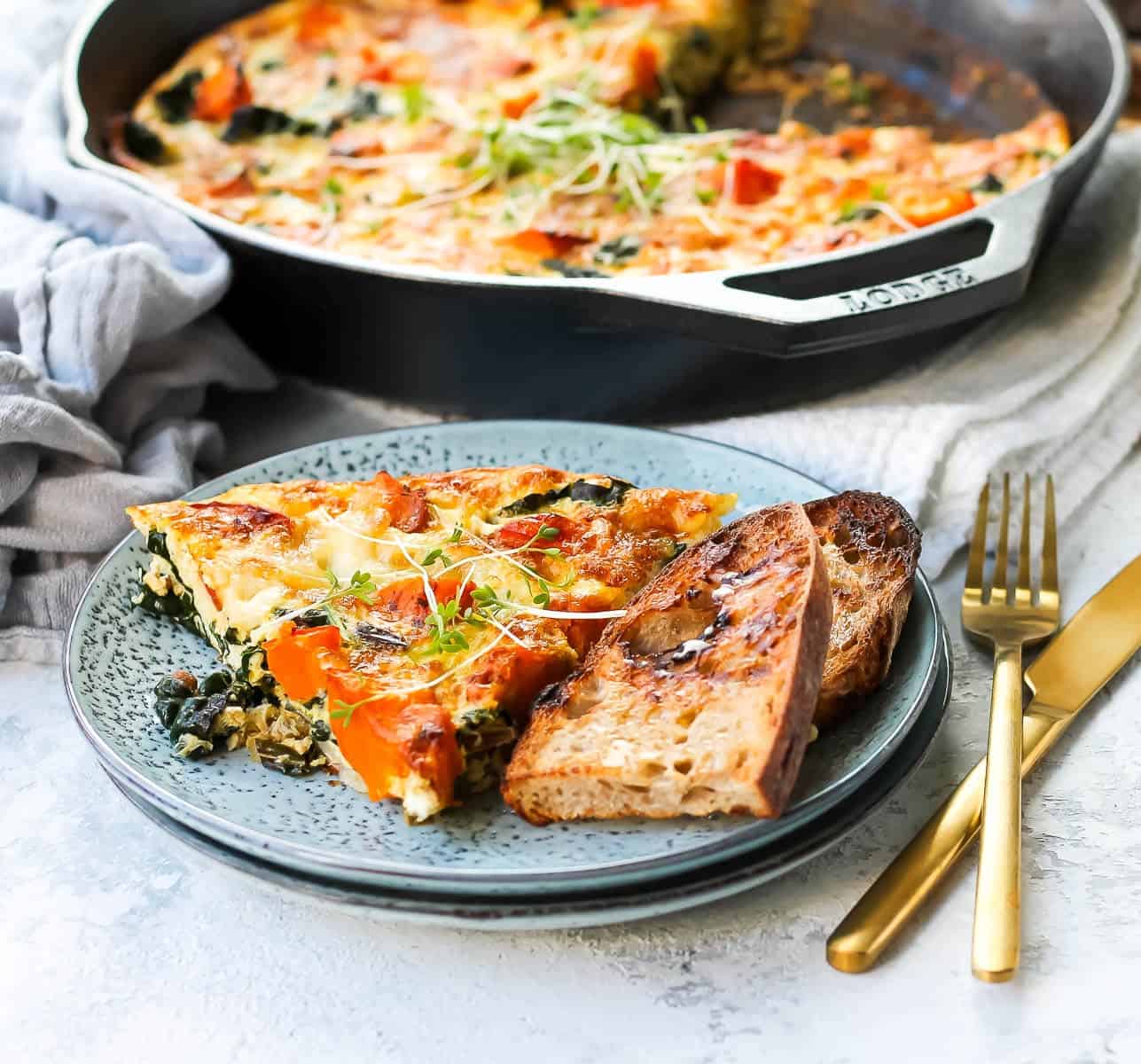 Roasted Pumpkin Frittata