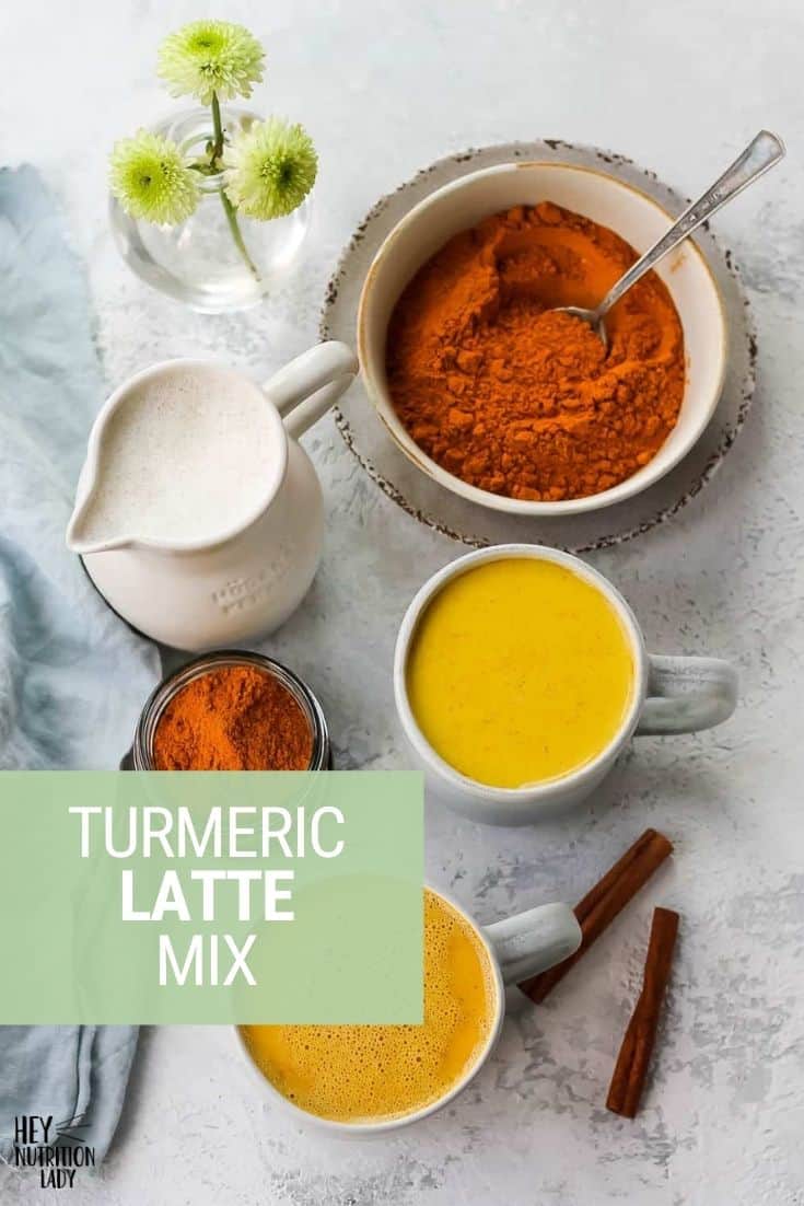 Turmeric Latte Mix Hey Nutrition Lady