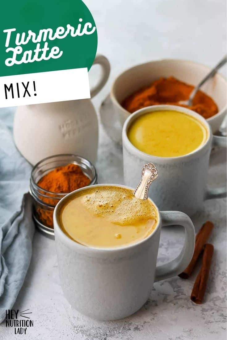 Turmeric Latte Mix Hey Nutrition Lady